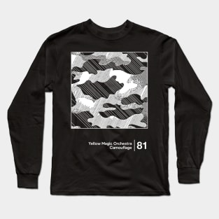 YMO / Minimalist Style Graphic Design Long Sleeve T-Shirt